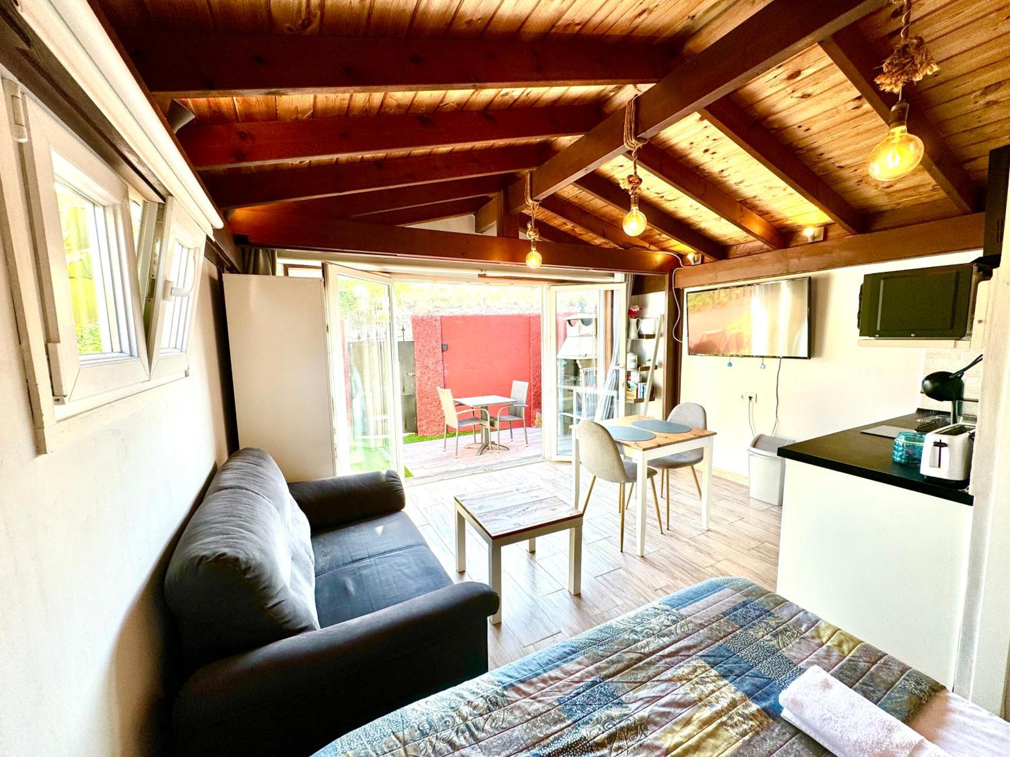 3 Casita-Estudio Con Jardin En La Playa Puerto Marino Ngoại thất bức ảnh