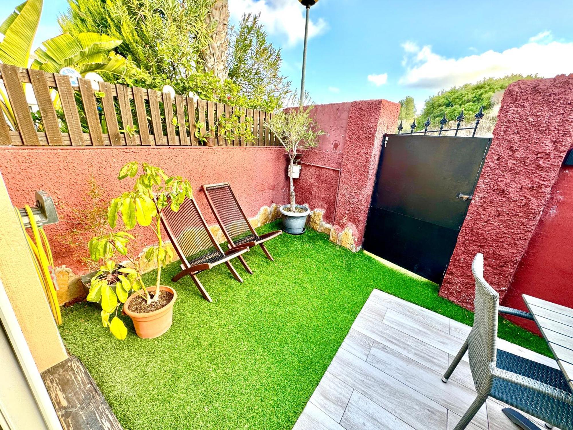 3 Casita-Estudio Con Jardin En La Playa Puerto Marino Ngoại thất bức ảnh